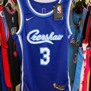 Anthony Davis Crenshaw LA Lakers 2020 NBA Jersey Anthony Davis Crenshaw LA Lakers 2020 NBA Jersey